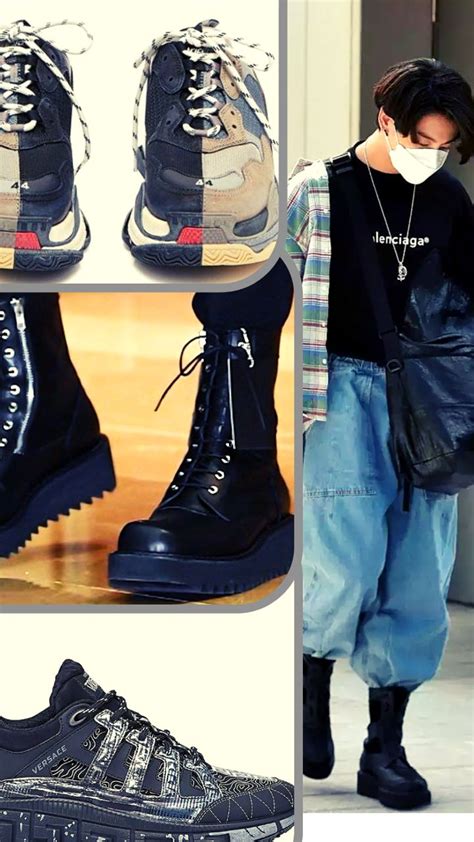 jungkook shoes collection.